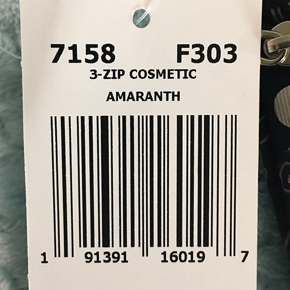 LeSportsac 3-zip Cosmetic Pouch - Picture 5 of 9